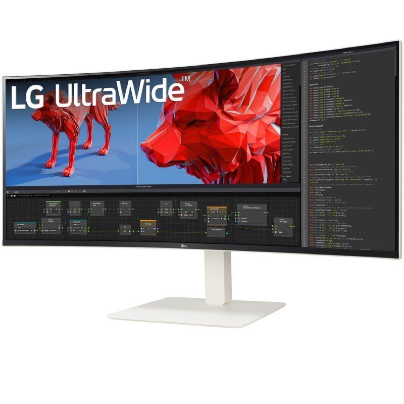 Monitor Profesional Ultrapanorámico Curvo LG 38BR85QC-W 38"
WQHD+
Multimedia
Regulable en Altura
Blanco