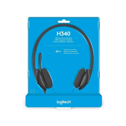 Logitech Auricular+Micro H340 USB
