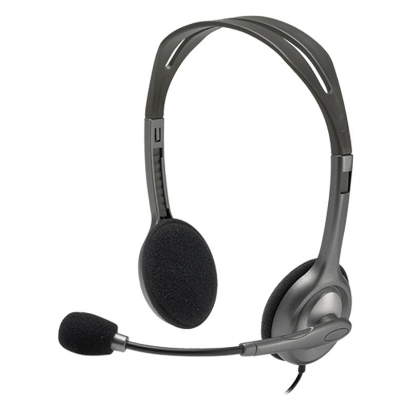 Logitech Auricular+Mic H111 Negro