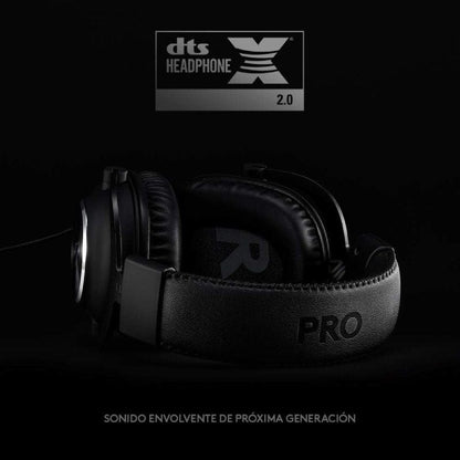 Auriculares Gaming con Micrófono Logitech G Pro X
Jack 3.5
USB
Negros