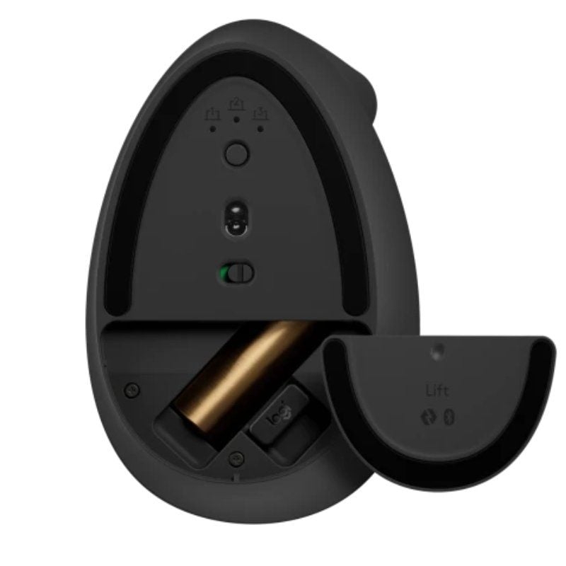 Ratón Vertical Inalámbrico por Bluetooth
2.4GHz Logitech Lift Vertical Ergonomic Mouse
Hasta 4000 DPI
Grafito