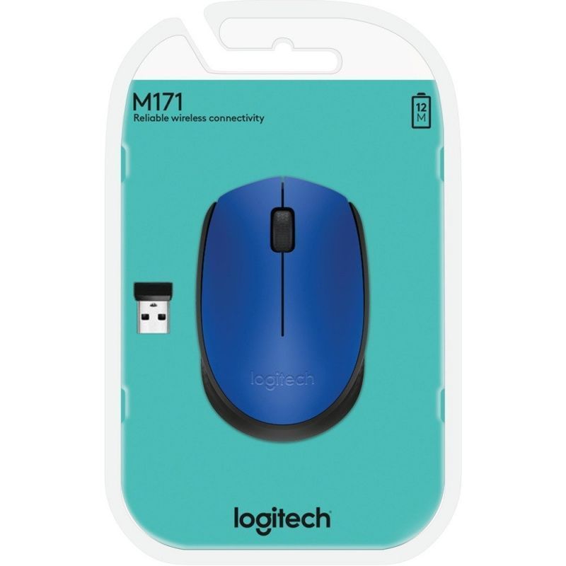 Ratón Inalámbrico Logitech M171
Hasta 1000 DPI
Azul