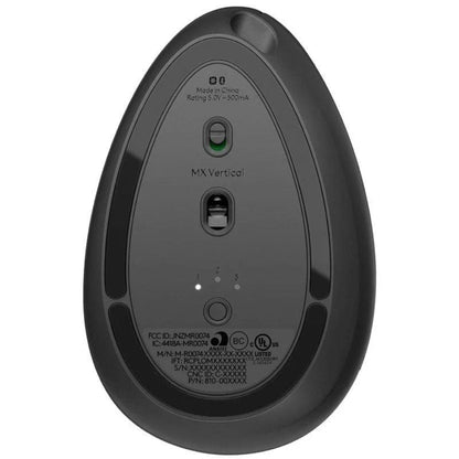 Ratón Vertical Inalámbrico por Bluetooth Logitech Vertical MX
Batería recargable
Hasta 4000 DPI