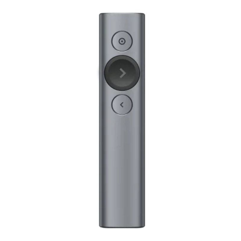 Presentador Inalámbrico por Bluetooth Logitech Spotlight Presentation Remote
2.4GHz
Gris Pizarra