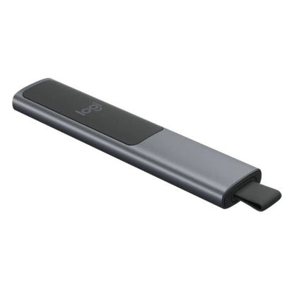 Presentador Inalámbrico por Bluetooth Logitech Spotlight Presentation Remote
2.4GHz
Gris Pizarra