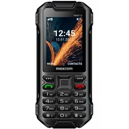 Teléfono Móvil Rugerizado Maxcom Strong MM918 4G VoLTE
Negro