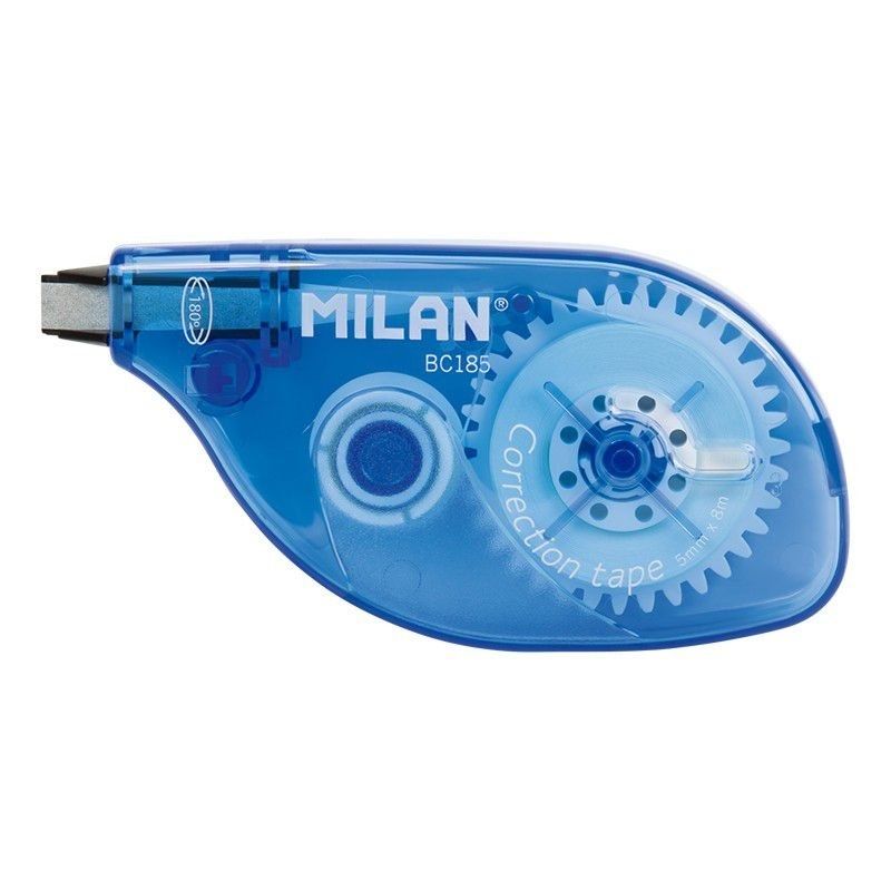 Caja de Corrector de Escritura en Cinta Milan Correction Tape 80185
5mm x 8m 12 unidades