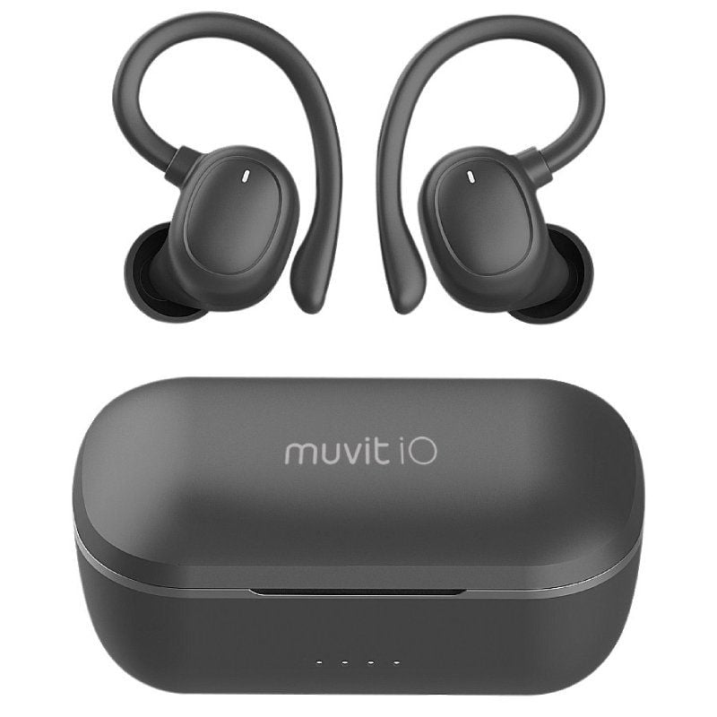 Auriculares Deportivos Bluetooth Muvit iO Smart True Wireless Sport ENC con estuche de carga
Autonomía 6h
Negros