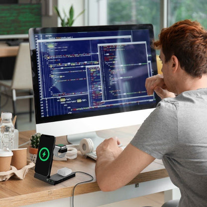 Cargador Inalámbrico Muvit MCWIR0011
1xUSB Tipo-C
1xUSB
20W