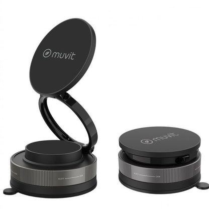 Soporte de Smartphone para Coche Muvit For Change MCCHL0035
Negro