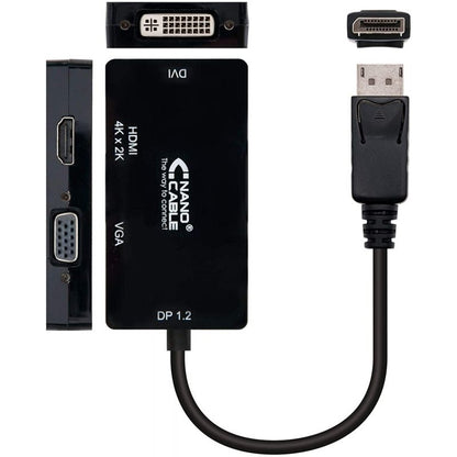 Nanocable Conversor Displayport  A VGA/DVI/HDMI