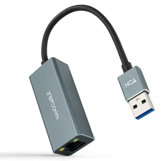Adaptador USB 3.0 - RJ45 Nanocable 10.03.0405
1000Mbps