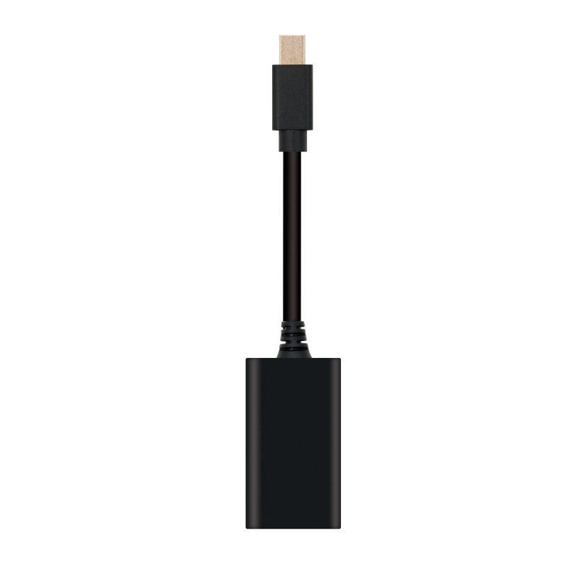 Conversor Nanocable 10.16.0102
Mini DisplayPort Macho - HDMI Hembra
15cm
Negro