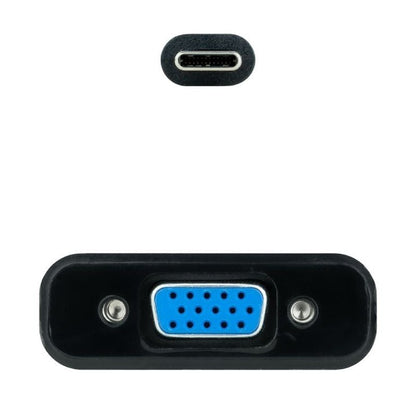 Cable Conversor Nanocable 10.16.4101-BK
USB Tipo-C Macho - VGA Hembra