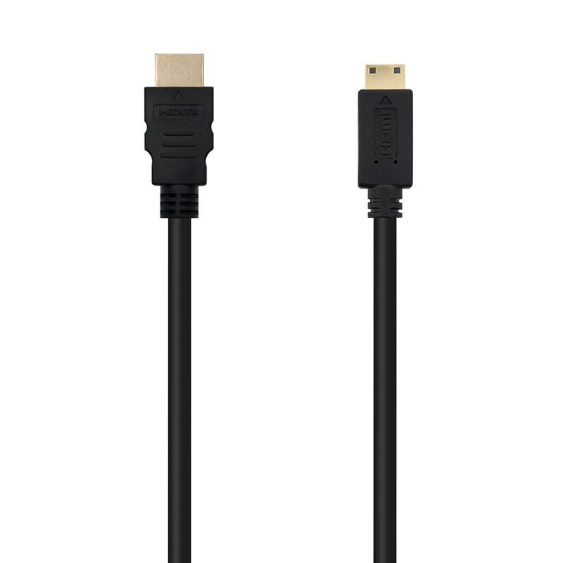 Cable HDMI Nanocable 10.15.0902
HDMI Macho - Mini HDMI Macho
1.8m
Negro