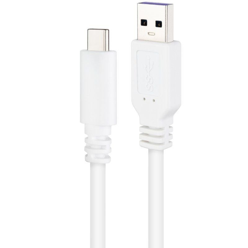 Cable USB 2.0 Nanocable 10.01.2103-W
USB Tipo-C Macho - USB Macho
3m
Blanco