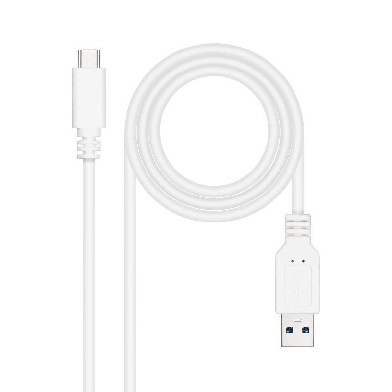 Cable USB 3.1 Tipo-C Nanocable 10.01.4001-L150-W
USB Tipo-C Macho - USB Macho
1.5m
Blanco