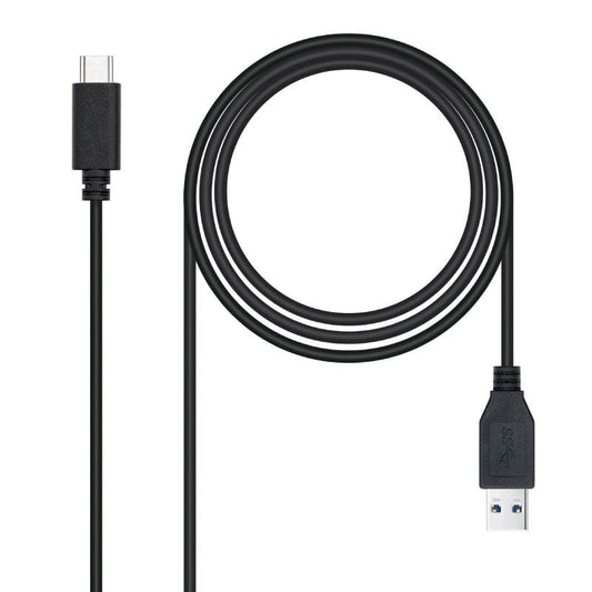 Nanocable Cable USB 3.1 Gen2 USB-C/M-A/M 2M