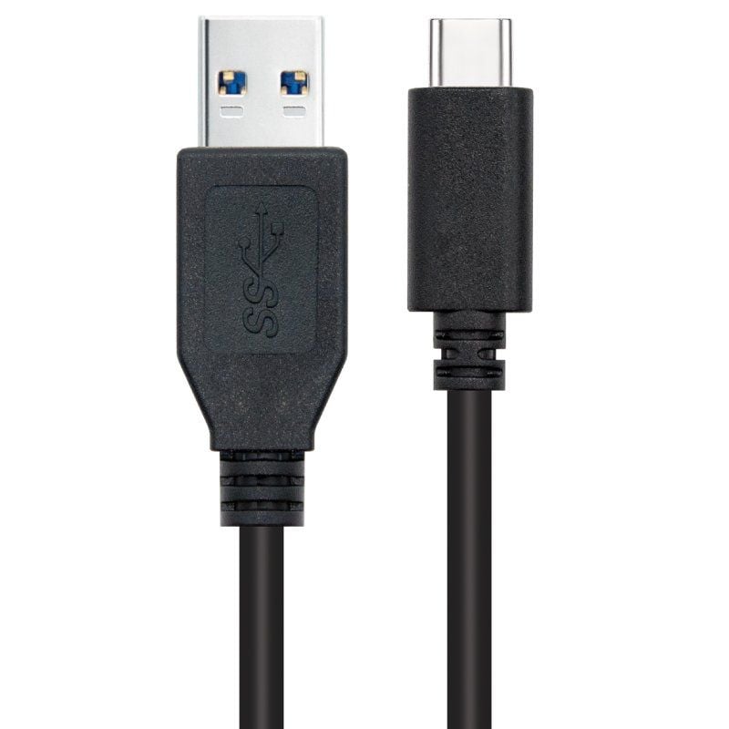 Nanocable Cable USB 3.1 Gen2 USB-C/M-A/M 2M