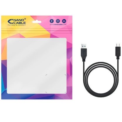 Nanocable Cable USB 3.1 Gen2 USB-C/M-A/M 2M