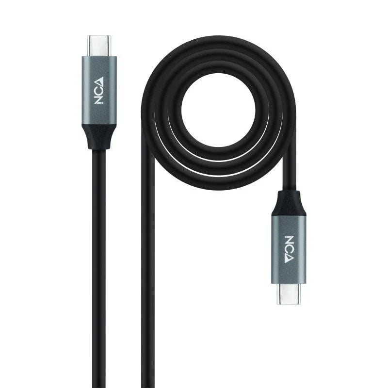 Cable USB 3.2 Tipo-C Nanocable 10.01.4303
USB Tipo-C Macho - USB Tipo-C Macho
3m
Gris y Negro