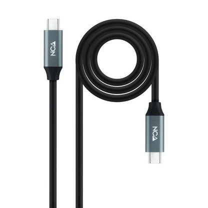 Cable USB 3.2 Tipo-C Nanocable 10.01.4303
USB Tipo-C Macho - USB Tipo-C Macho
3m
Gris y Negro
