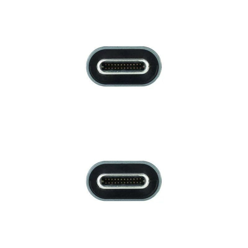 Cable USB 3.2 Tipo-C Nanocable 10.01.4303
USB Tipo-C Macho - USB Tipo-C Macho
3m
Gris y Negro