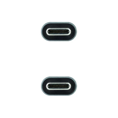 Cable USB 3.2 Tipo-C Nanocable 10.01.4303
USB Tipo-C Macho - USB Tipo-C Macho
3m
Gris y Negro