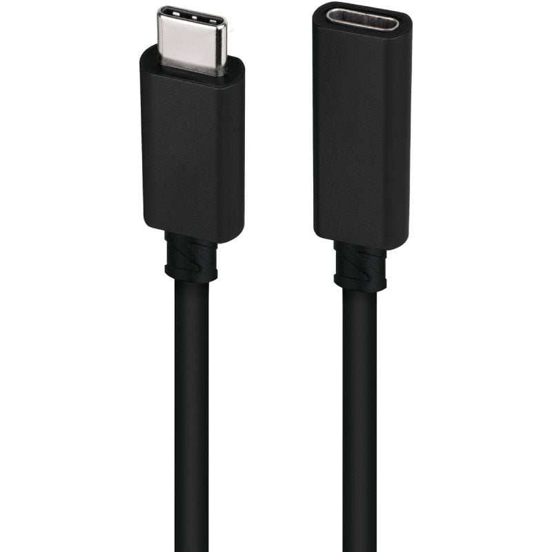 Cable Alargador USB Tipo-C 3.2 Nanocable 10.01.4501
USB Tipo-C Macho - USB Tipo-C Hembra
1m
Negro