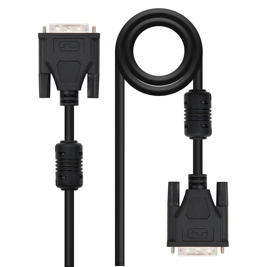 Cable DVI Dual Nanocable 10.15.0802
DVI Macho - DVI Macho
1.8m
Negro
