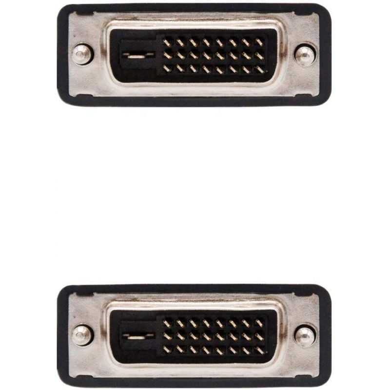 Cable DVI Dual Nanocable 10.15.0802
DVI Macho - DVI Macho
1.8m
Negro