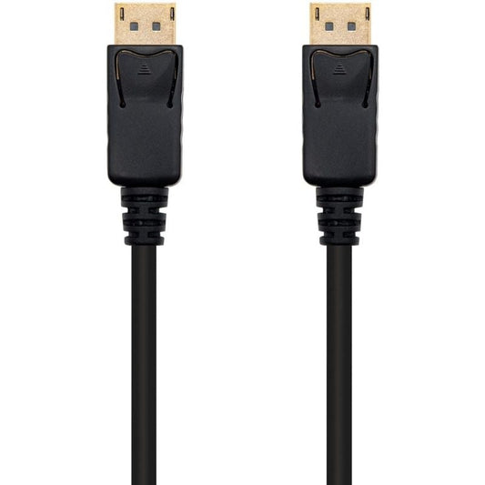 Cable DisplayPort 1.2 4K Nanocable 10.15.2301
DisplayPort Macho - DisplayPort Macho
1m
Negro
