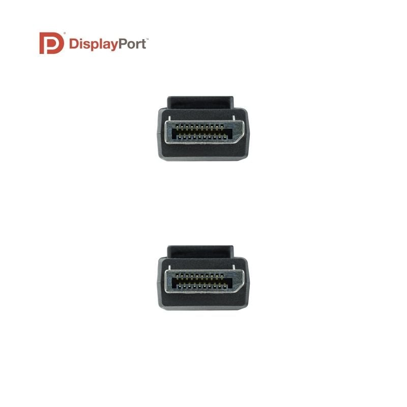 Cable DisplayPort 1.4 8K Nanocable 10.15.2502
DisplayPort Macho - DisplayPort Macho
2m
Certificado
Negro