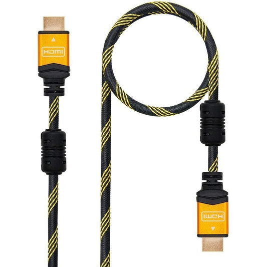 Nanocable Cable HDMI V2.0 4K@60Hz M/M 1.5 M