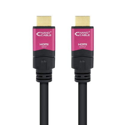 Cable HDMI 2.0 4K Nanocable 10.15.3715
HDMI Macho - HDMI Macho
15m
Negro