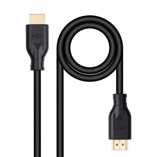 Cable HDMI 2.0 4K CCS Nanocable 10.15.3900
HDMI Macho - HDMI Macho
50cm
Negro