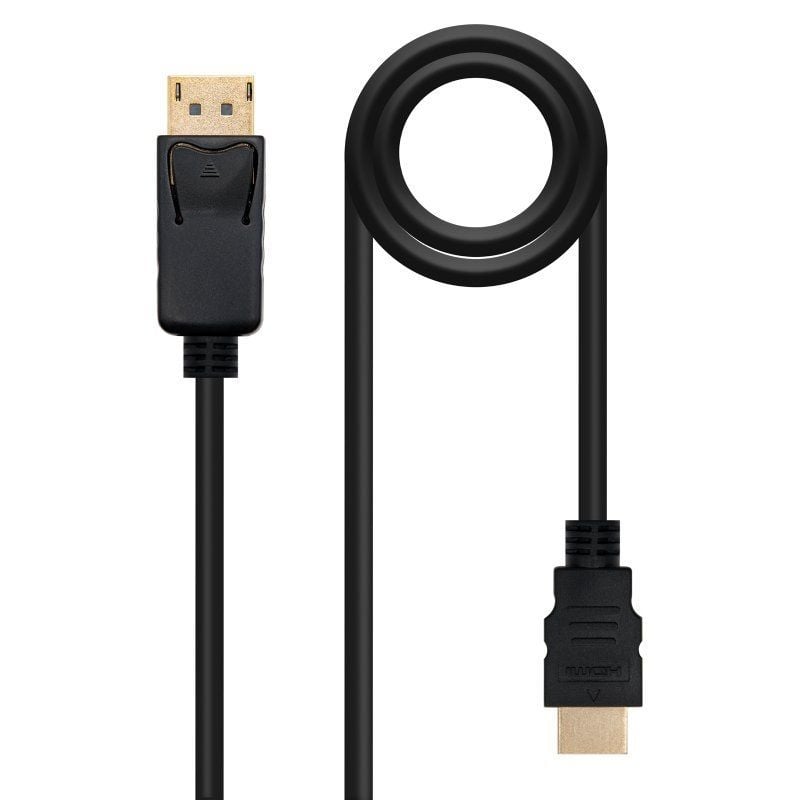 Cable Conversor Nanocable 10.15.4301-L150
Displayport Macho - HDMI Macho
1.5m
Negro