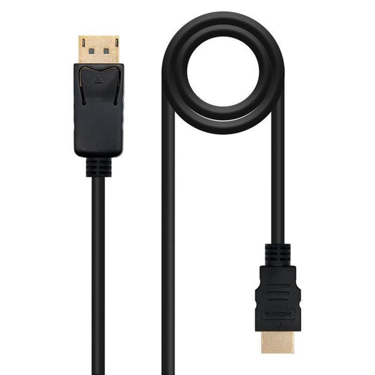 Cable Conversor Nanocable 10.15.4301-L150
Displayport Macho - HDMI Macho
1.5m
Negro
