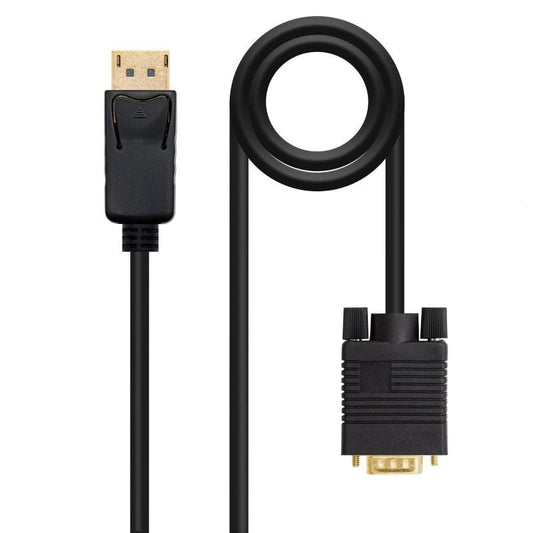 Cable Conversor Nanocable 10.15.4401
DisplayPort Macho - VGA Macho
1m
Negro
