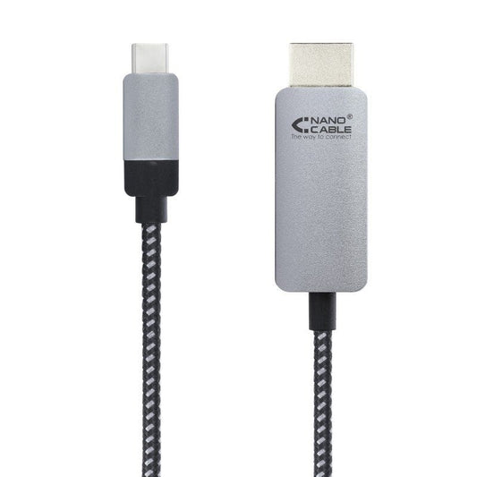 Cable Conversor Nanocable 10.15.5102
USB Tipo-C Macho - HDMI Macho
1.8m
Negro