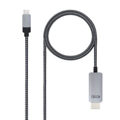 Cable Conversor Nanocable 10.15.5102
USB Tipo-C Macho - HDMI Macho
1.8m
Negro