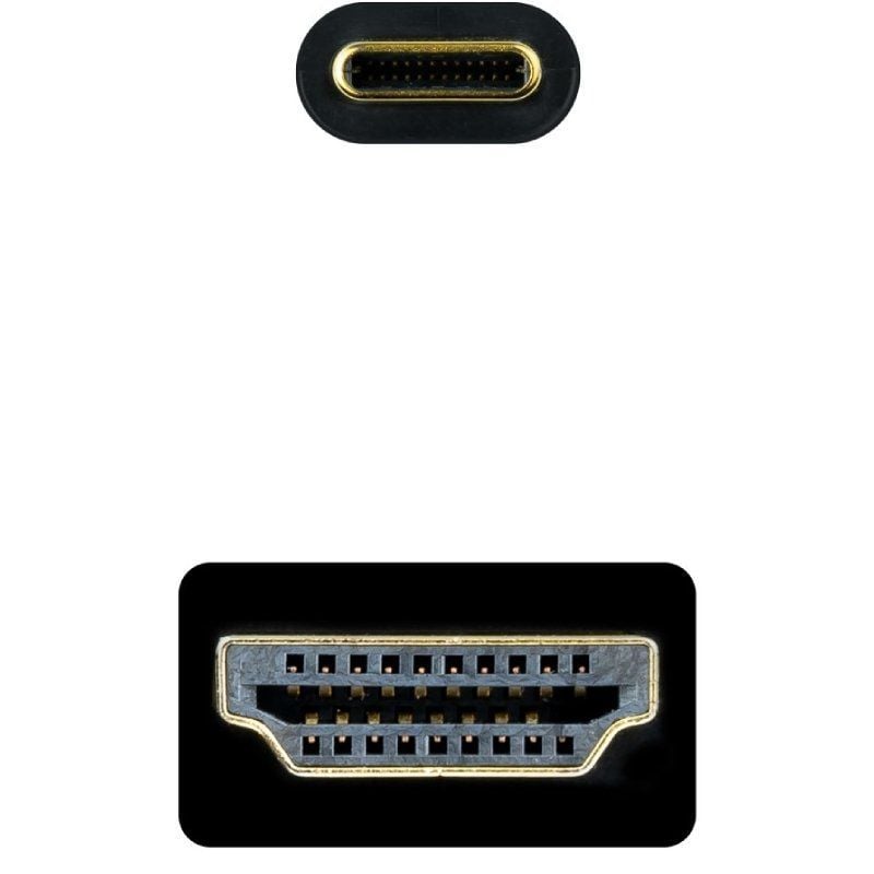 Cable Conversor Nanocable 10.15.5105
USB Tipo-C Macho - HDMI Macho
5m
Negro