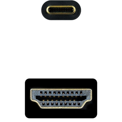 Cable Conversor Nanocable 10.15.5105
USB Tipo-C Macho - HDMI Macho
5m
Negro