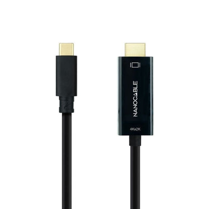 Cable Conversor Nanocable 10.15.5133
USB Tipo-C Macho - HDMI Macho
3m
Negro