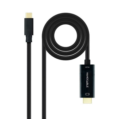 Cable Conversor Nanocable 10.15.5133
USB Tipo-C Macho - HDMI Macho
3m
Negro