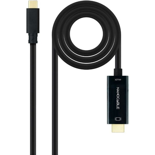 Cable Conversor Nanocable 10.15.5135
USB Tipo-C Macho - HDMI Macho
5m
Negro
