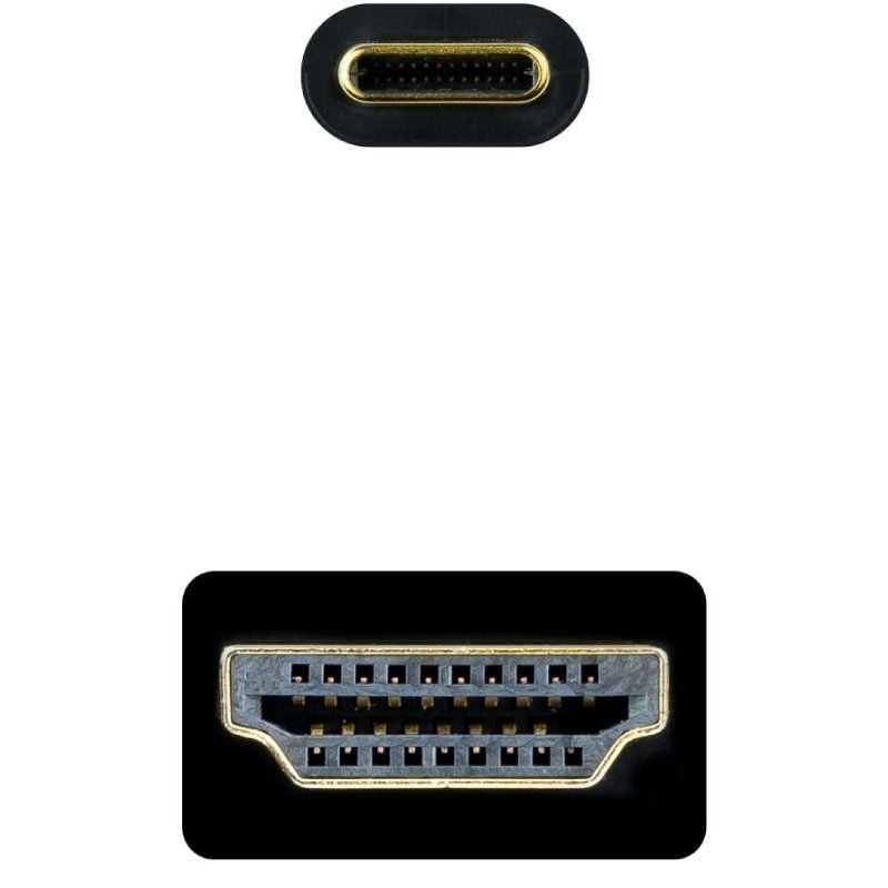 Cable Conversor Nanocable 10.15.5135
USB Tipo-C Macho - HDMI Macho
5m
Negro