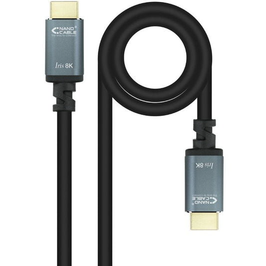 Nanocable Cable HDMI 2.1 IRIS 8K M-M 10 metros