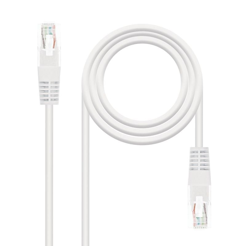 Cable de Red RJ45 UTP Nanocable 10.20.0105-W Cat.5e
5m
Blanco