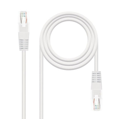 Cable de Red RJ45 UTP Nanocable 10.20.0105-W Cat.5e
5m
Blanco